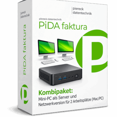 Kombi-Paket Mini-PC und Serverlösung von PiDA faktura